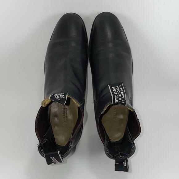 R.M. Williams Craftsman Chelsea Boots Mens Size 8 D UK, US Size 9 Black Leather - Picture 8 of 10